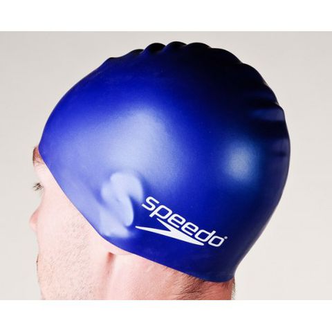 Nón bơi Unisex (Xanh dương)